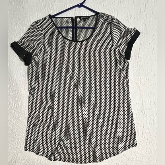 Express silky tunic top boat neck cap sleeves - Picture 1 of 4